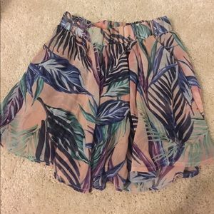 Carlos swing shorts XS in palm funday